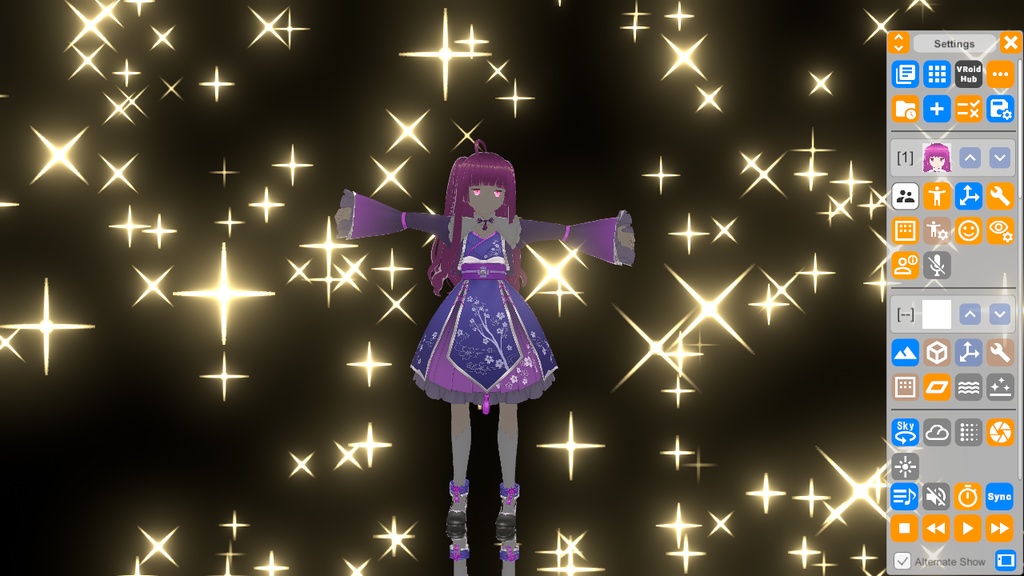 VRMLiveViewer用 パーティクルテクスチャ集 v1.18