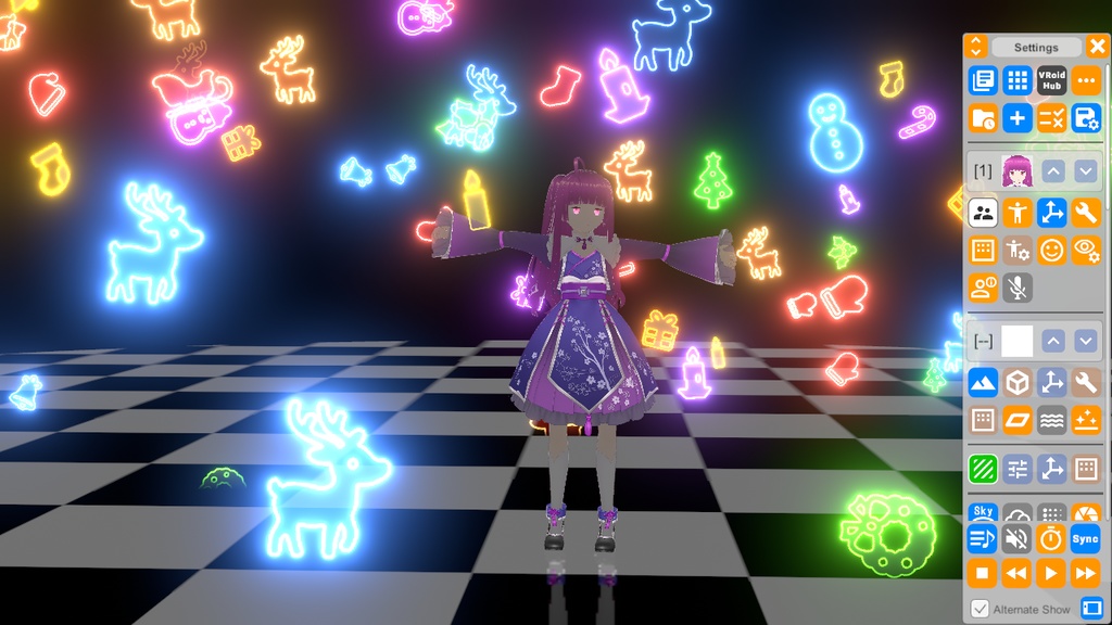 VRMLiveViewer用 パーティクルテクスチャ集 v1.19