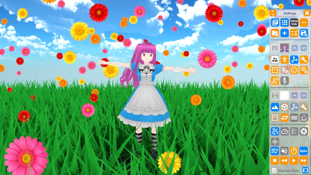 VRMLiveViewer用 パーティクルテクスチャ集 v1.18