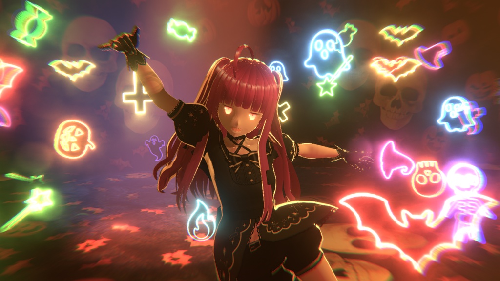 VRMLiveViewer用 ハロウィン素材コレクション