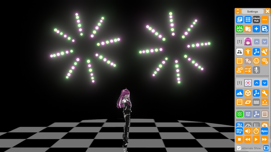 アタッチ補助オブジェクト