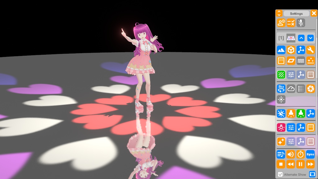アタッチ補助オブジェクト