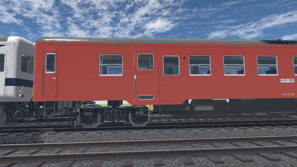 【VRChat想定】国鉄キハ20系列気動車