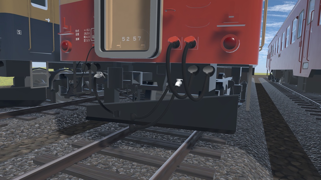 【VRChat想定】国鉄キハ20系列気動車