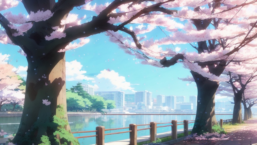 【更新】卒業式用(桜・教室・春)背景素材 ※高画質化&リサイズ