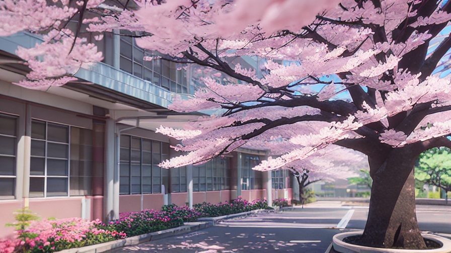 【更新】卒業式用(桜・教室・春)背景素材 ※高画質化&リサイズ