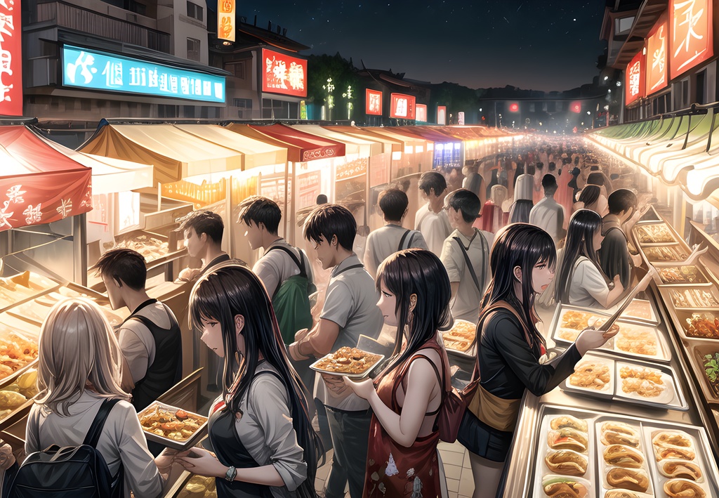 夏用背景素材(天体観測/ビーチ/夏祭りなど)