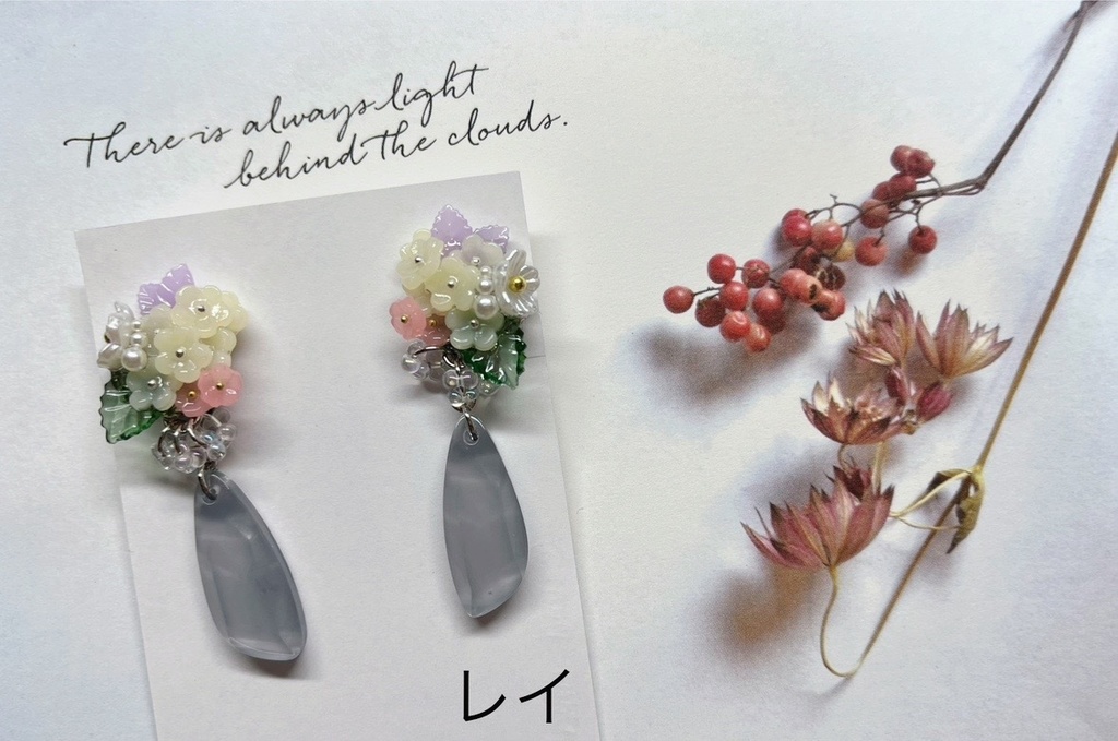 【ぬカニ】 アニ/カフェ2ndアニバイメージ ピアス【あんしんBOOTHパック】