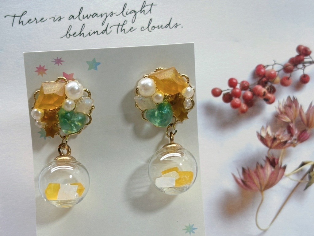 ケシー イメージ イヤリング／ピアス(ぬカニ）