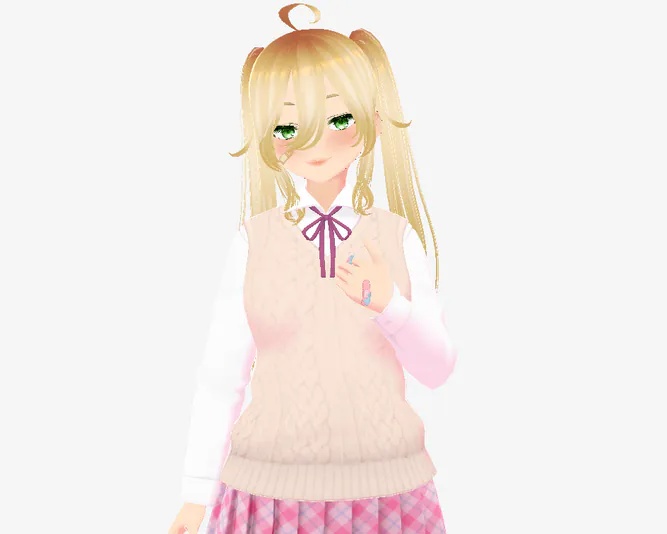 Kaede - PREMADE VROID MODEL (かえで、既製のVRoidモデル)