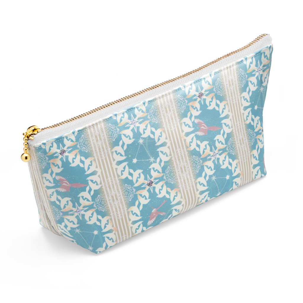 Picapicaの橋(浴衣柄ポーチ)