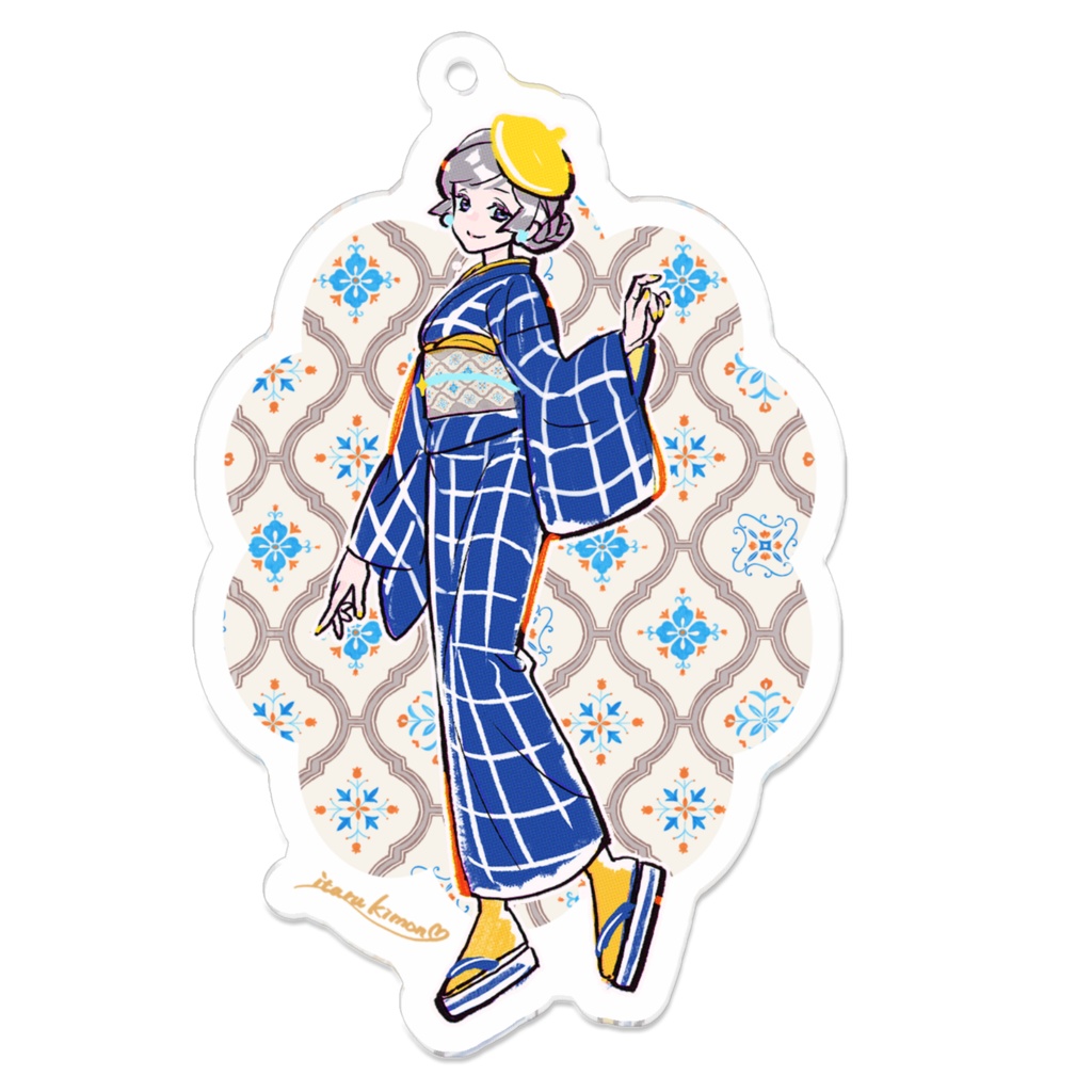 アクリルキーホルダー(蒼)