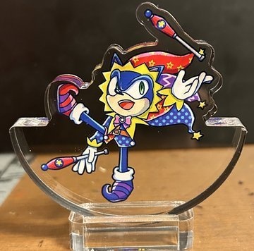 ゆらゆらアクリルブロック　ソニック