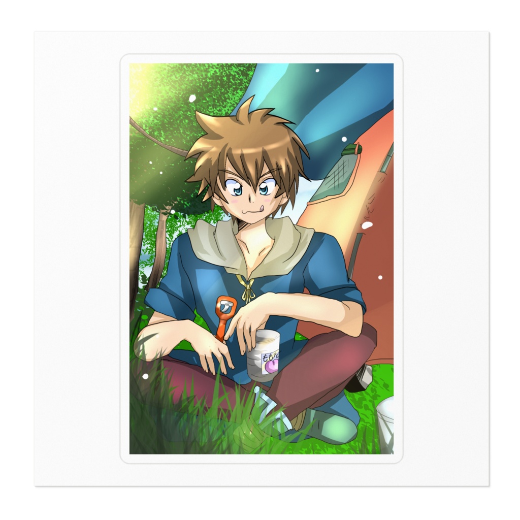 桃缶食べちゃおっかな~?