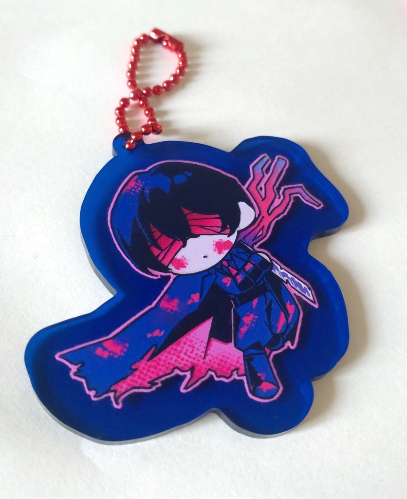 次元裂きアクリルキーホルダー