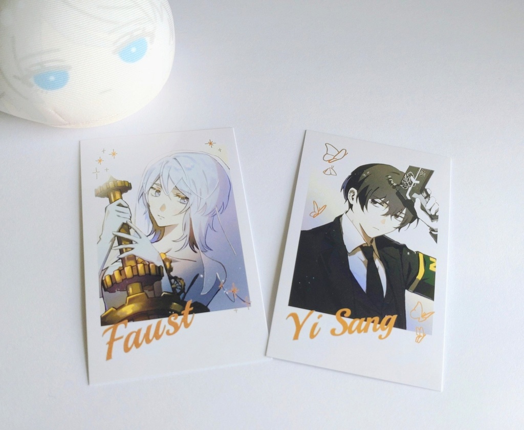 箔押しチェキ風カード