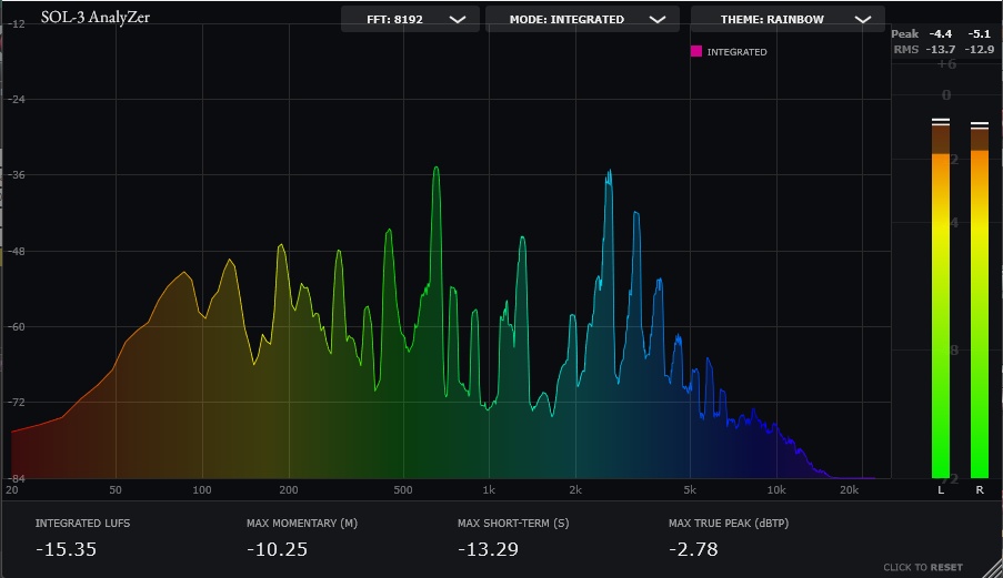SOL-3 AnalyZer  (VST3, Windows) 