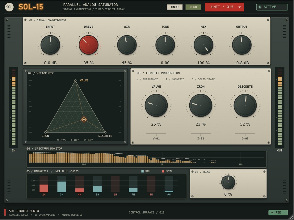 SOL-15 Parallel Analog Saturator