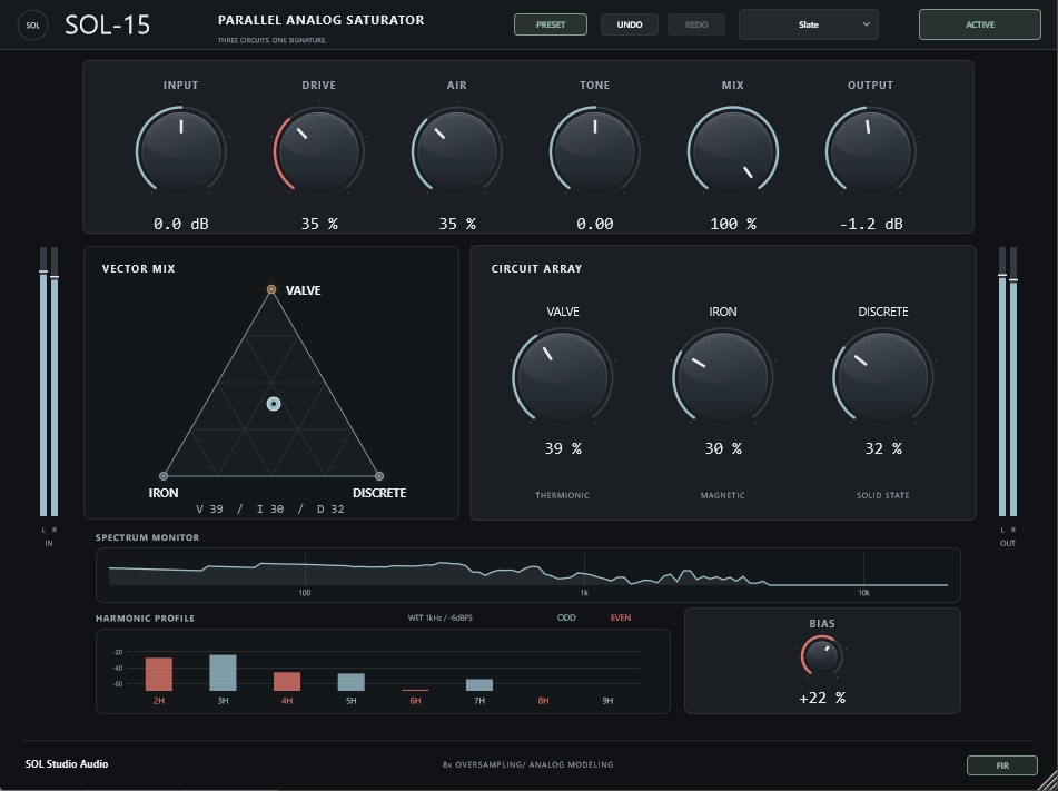 SOL-15 Parallel Analog Saturator
