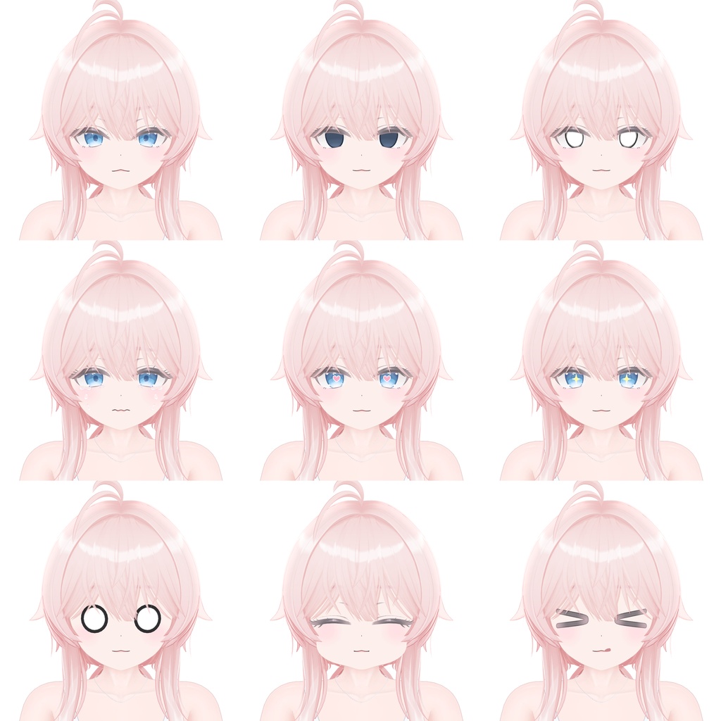 オリジナル3Dモデル「 Hinata / ひなた 」 - berry-c - 7/7