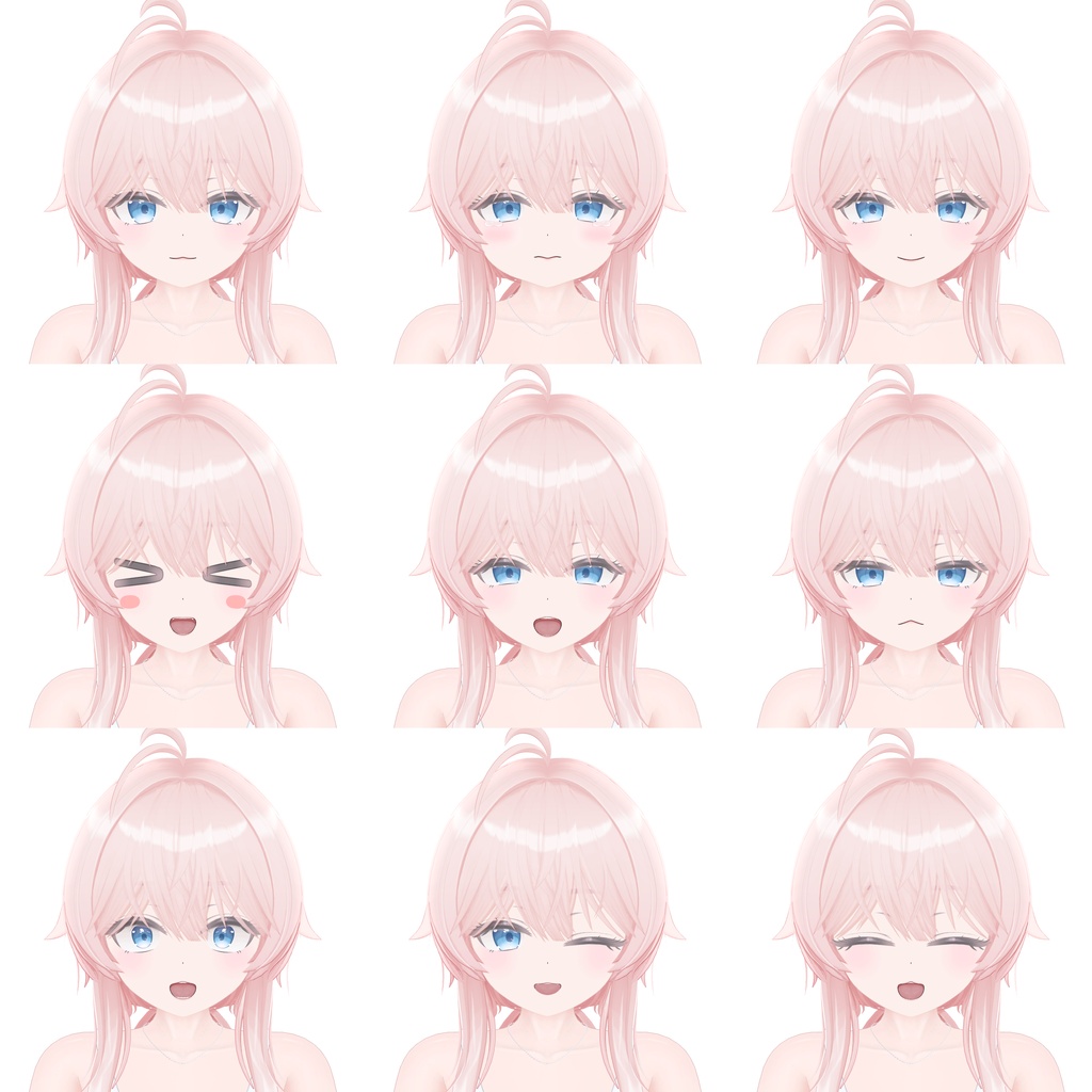 オリジナル3Dモデル「 Hinata / ひなた 」