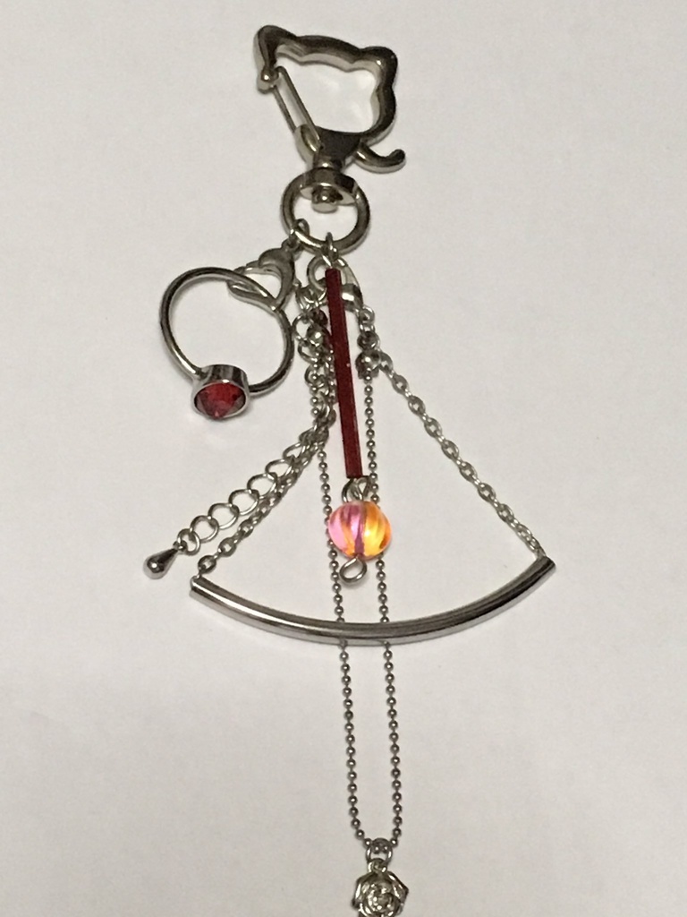 海との結婚イメージ バッグチャーム