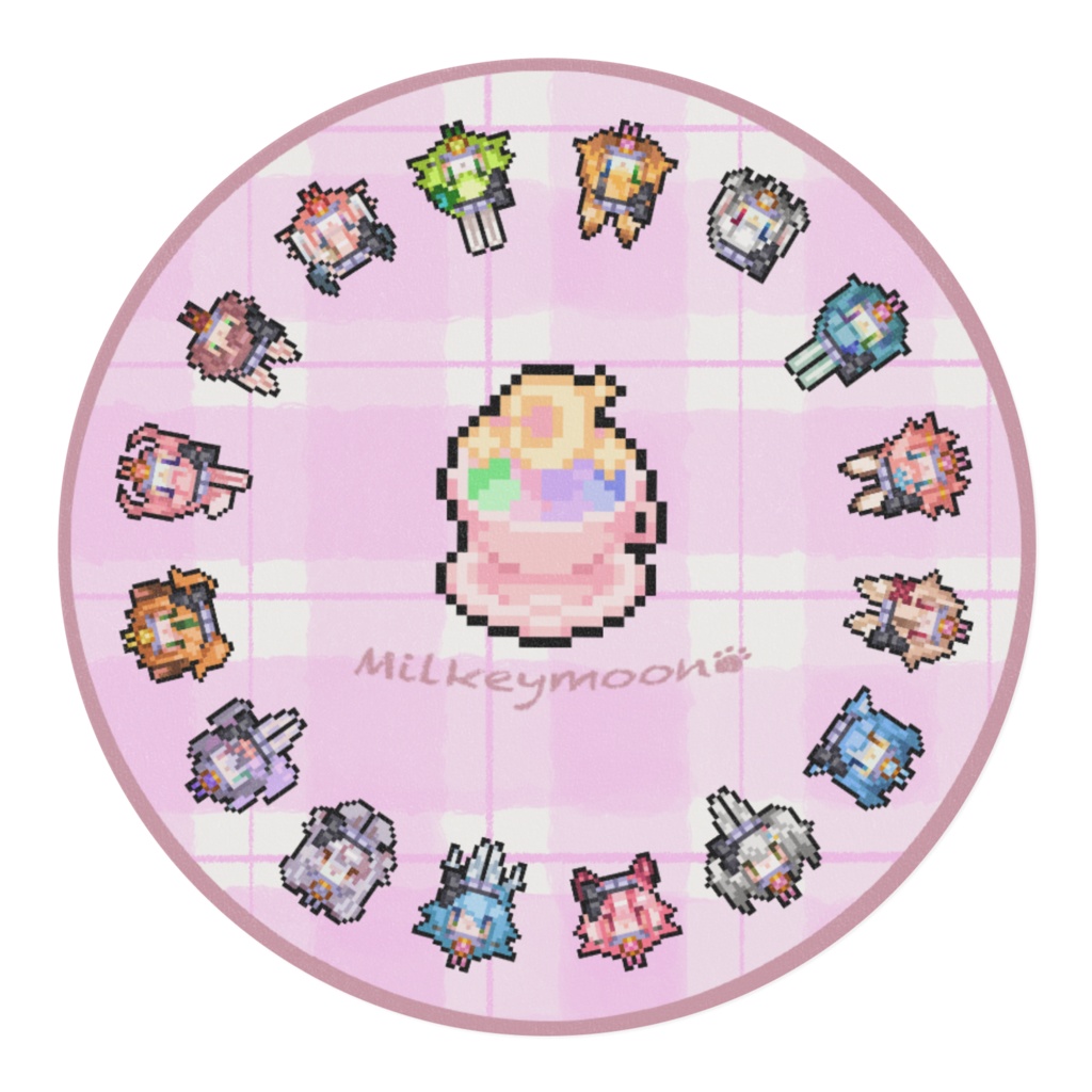 【みるきぃむーん2周年記念】マスキングテープ【typeA】