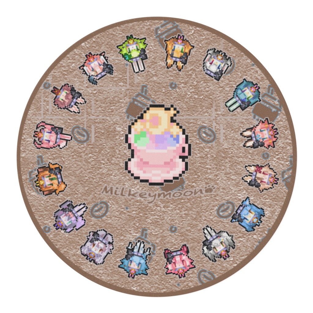 【みるきぃむーん2周年記念】マスキングテープ【typeB】