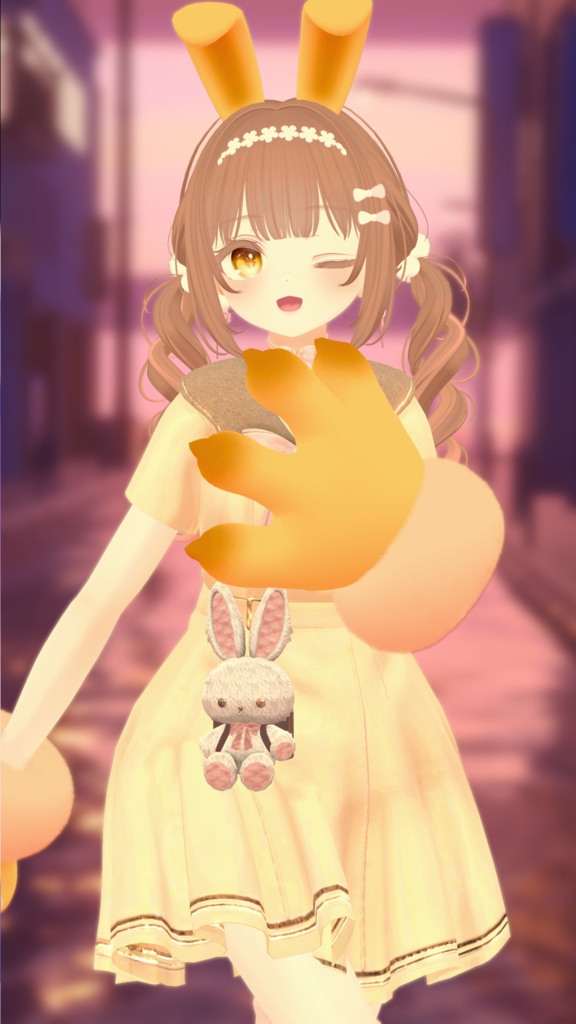 『みるきぃむーん公式☆なりきりけもせっと』