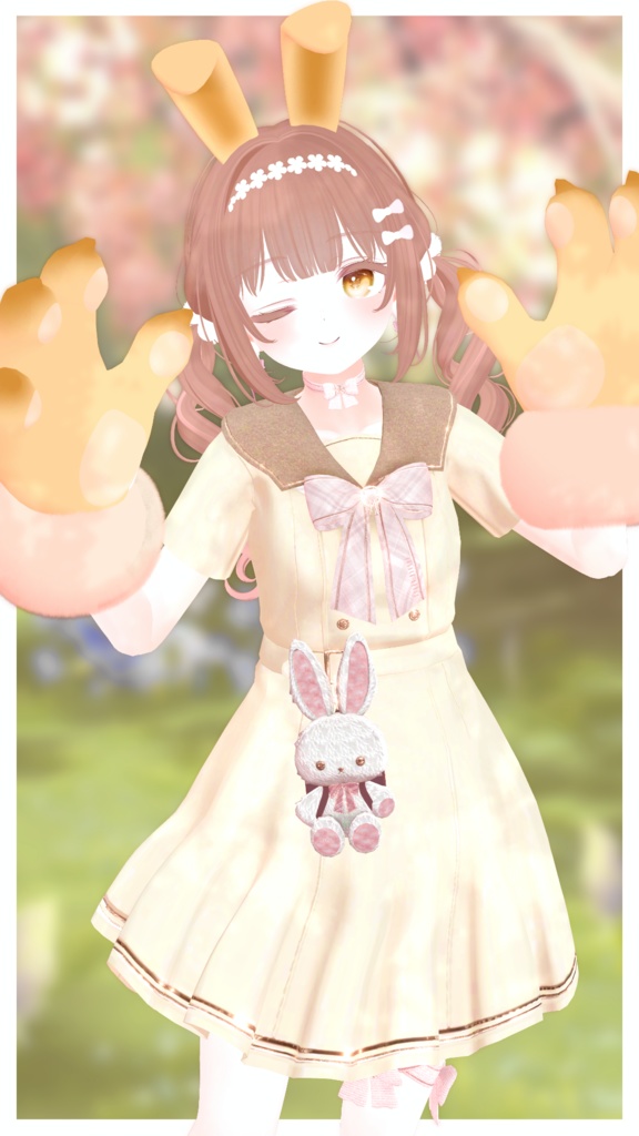 『みるきぃむーん公式☆なりきりけもせっと』