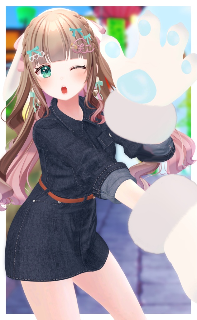 『みるきぃむーん公式☆なりきりけもせっと』