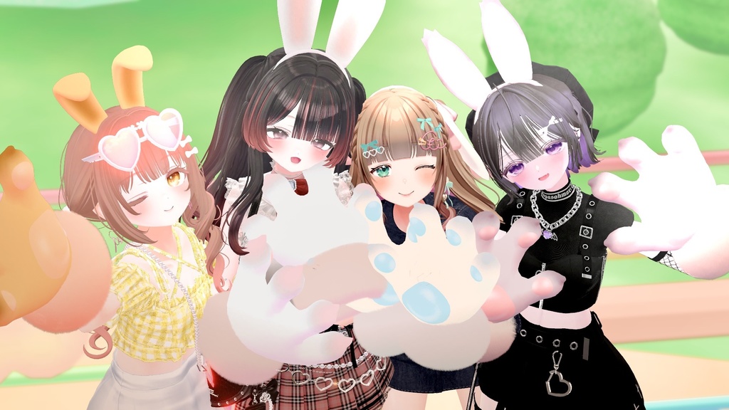 『みるきぃむーん公式☆なりきりけもせっと』