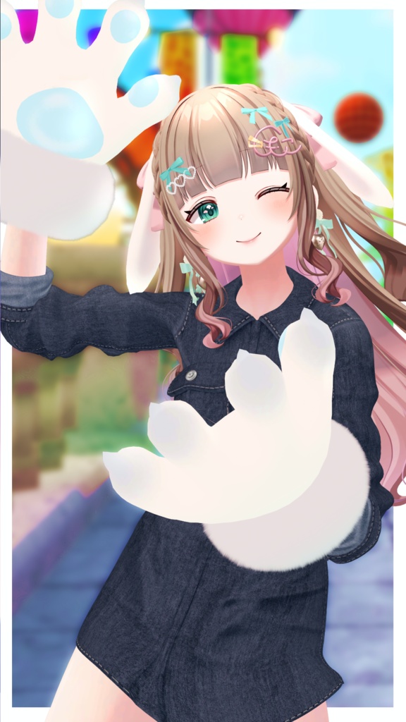 『みるきぃむーん公式☆なりきりけもせっと』