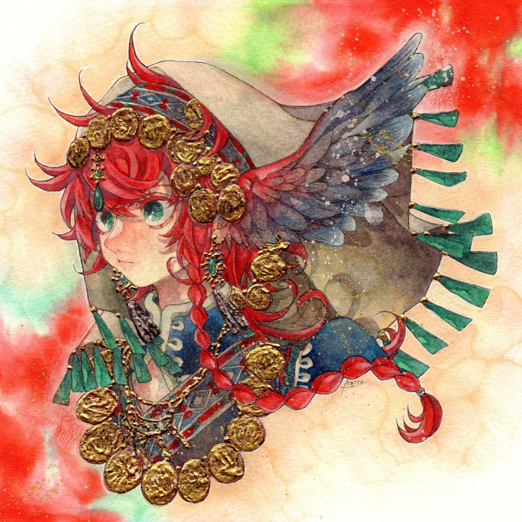 【額装原画】ヴェルメリオより【着払い】