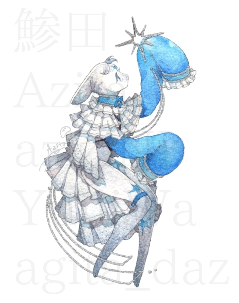 【額装原画】星のまたたき【着払い】