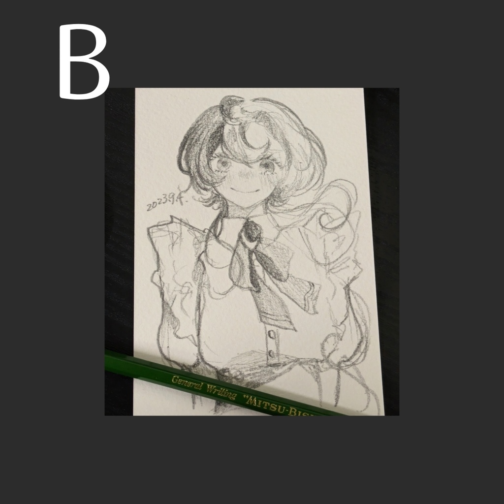 【過去作】ラブ・ラドル白黒原画A〜C