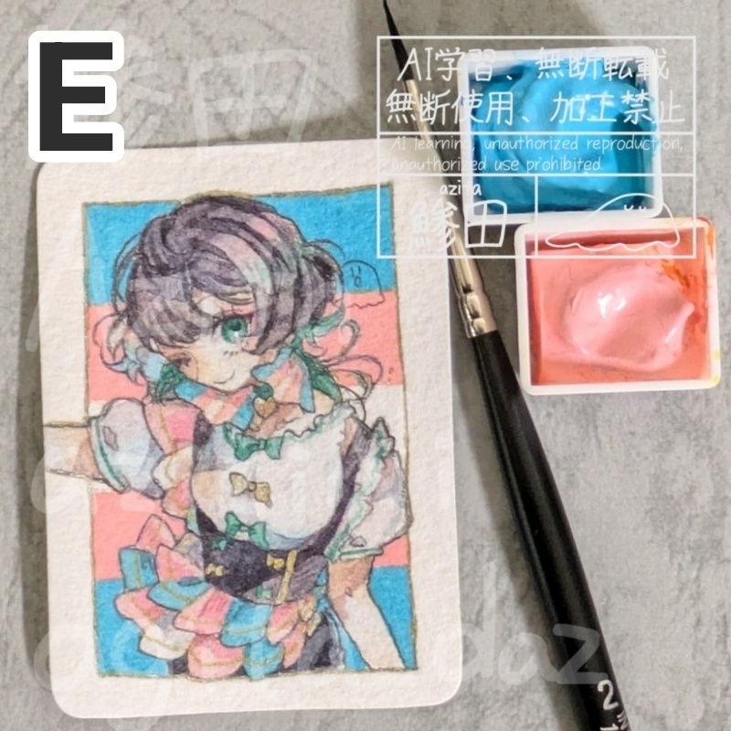 🏳️🌈🏳️⚧️端切れ原画A〜P