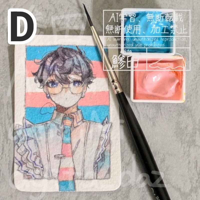 🏳️🌈🏳️⚧️端切れ原画A〜P