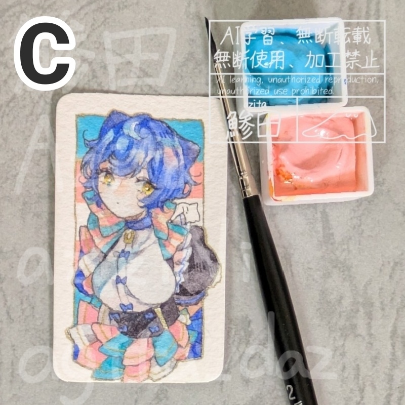 🏳️🌈🏳️⚧️端切れ原画A〜P