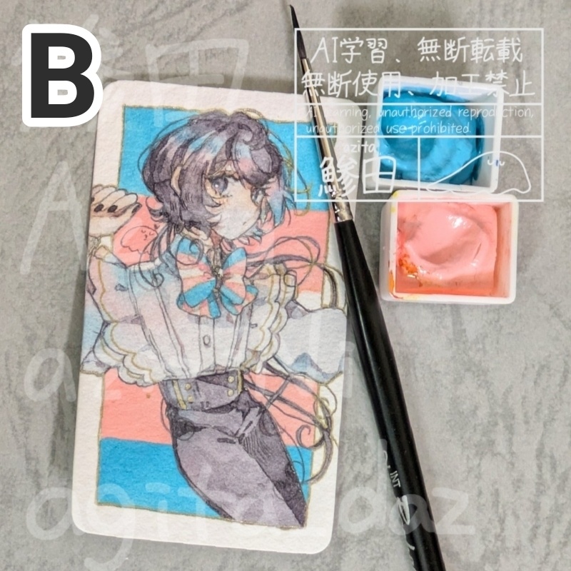 🏳️🌈🏳️⚧️端切れ原画A〜P