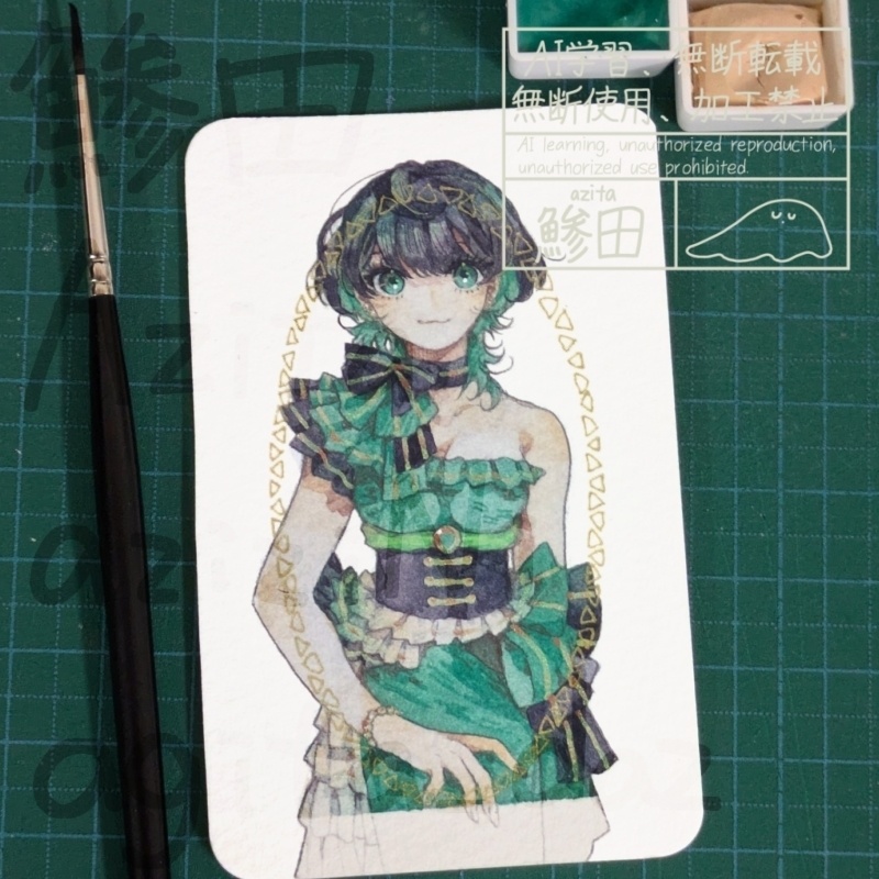 フレーム付き原画