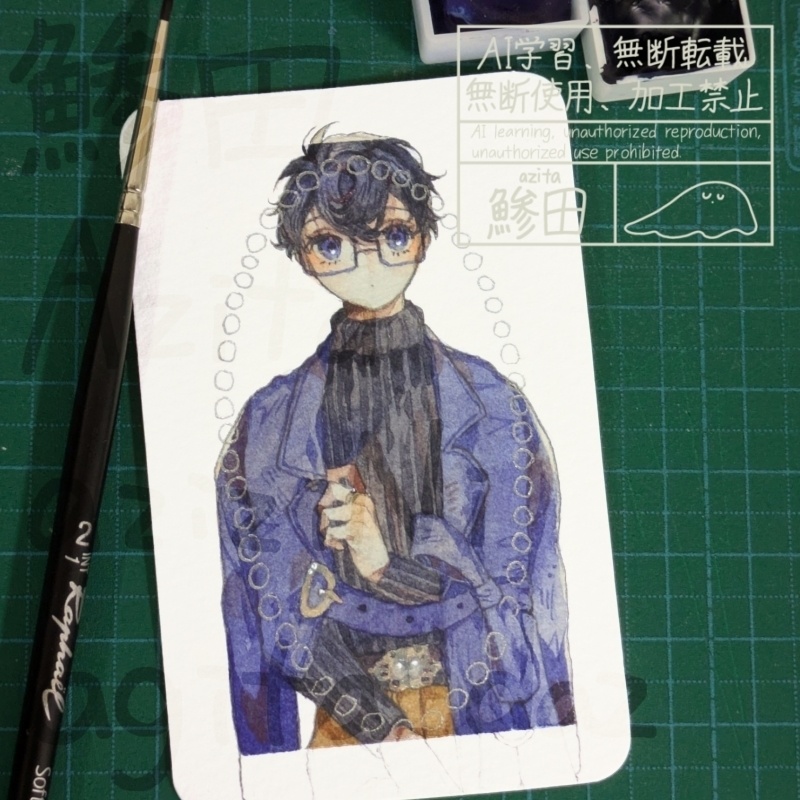 フレーム付き原画