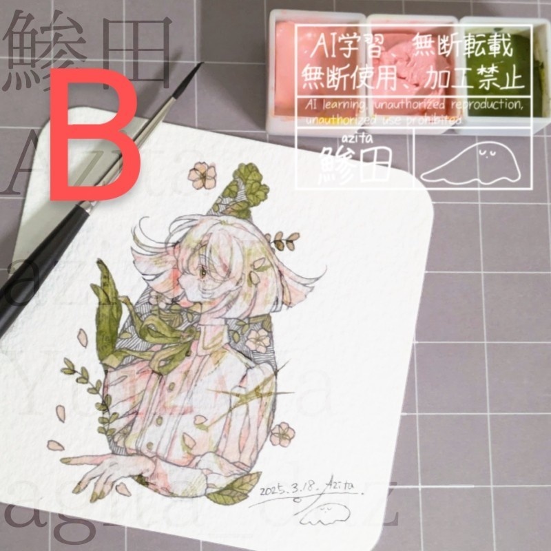 ドローイング原画∶A〜E