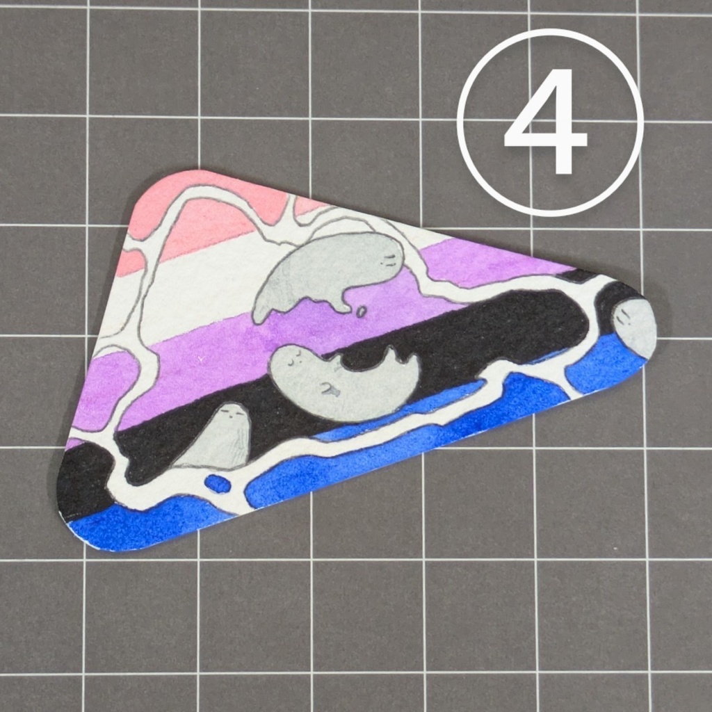 🏳️🌈🏳️⚧️2025プライド月間絵A①〜⑧