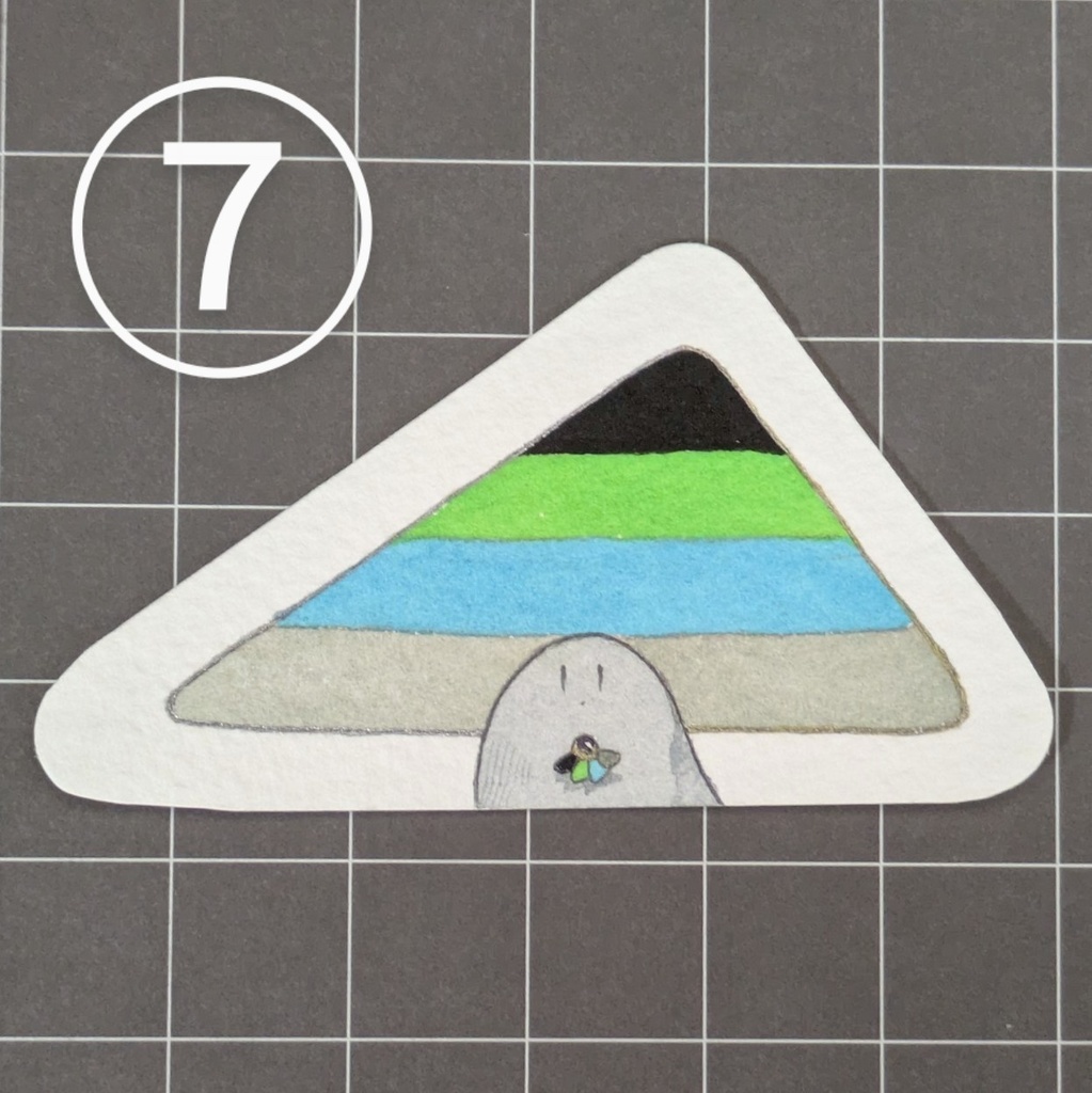 🏳️🌈🏳️⚧️2025プライド月間絵A①〜⑧