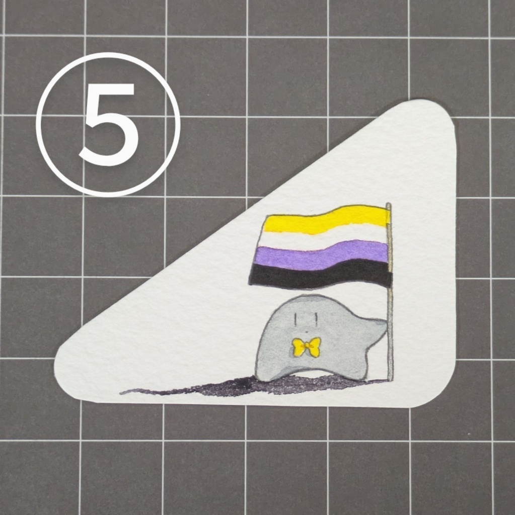 🏳️🌈🏳️⚧️2025プライド月間絵A①〜⑧