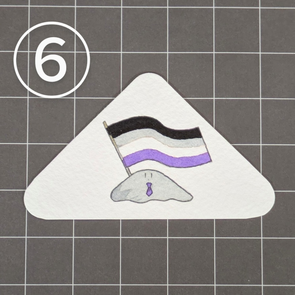 🏳️🌈🏳️⚧️2025プライド月間絵A①〜⑧