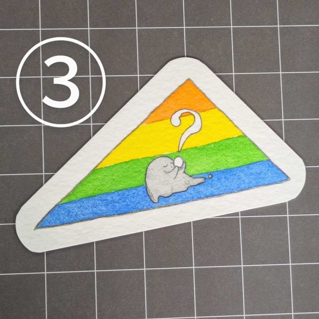 🏳️🌈🏳️⚧️2025プライド月間絵A①〜⑧