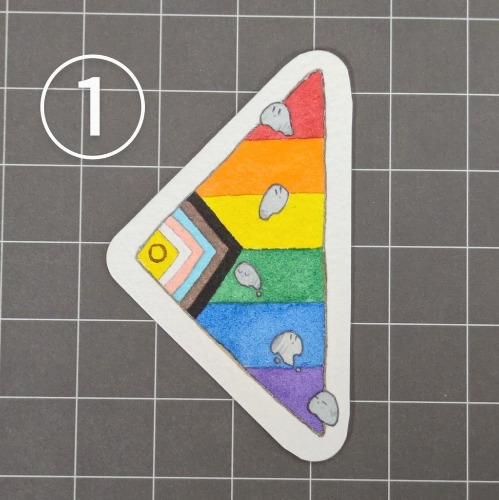 🏳️🌈🏳️⚧️2025プライド月間絵A①〜⑧
