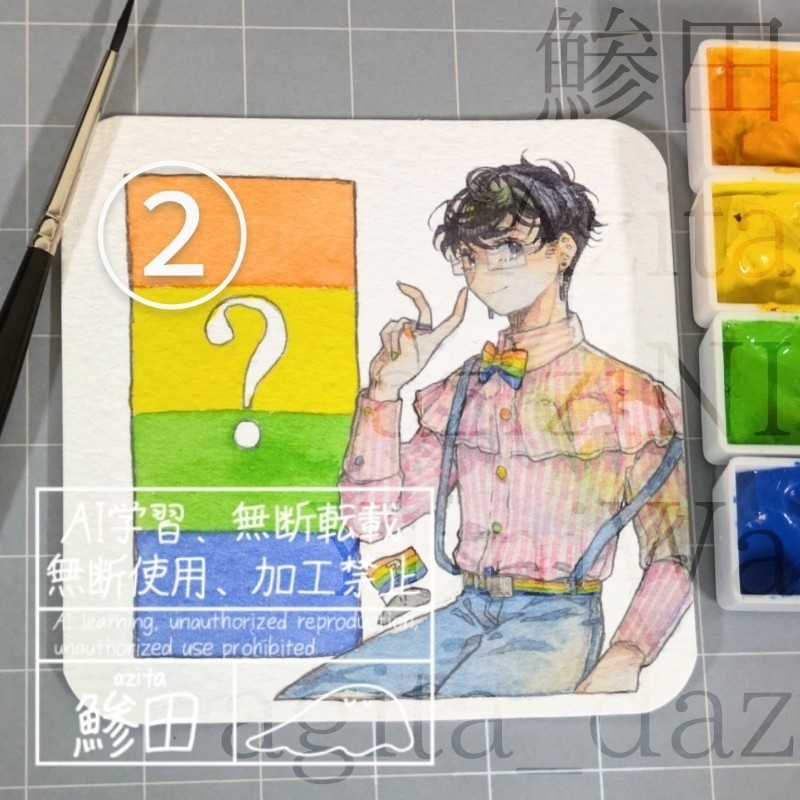🏳️🌈🏳️⚧️queer art①〜④